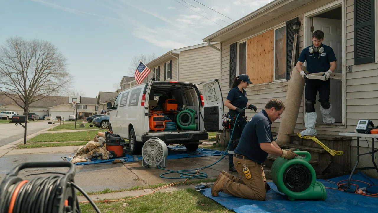 Water Damage Restoration in Young America, MN near me